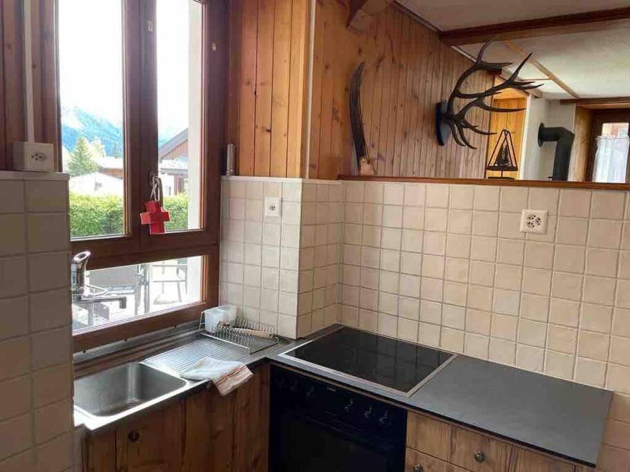 Charmant 2,5 Pieces Avec Jardin A 2 Pas Du Lac Champex-Lac Dış mekan fotoğraf