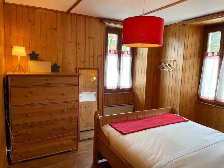 Charmant 2,5 Pieces Avec Jardin A 2 Pas Du Lac Champex-Lac Dış mekan fotoğraf